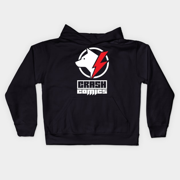 Crash Comics Kids Hoodie by edlavallee